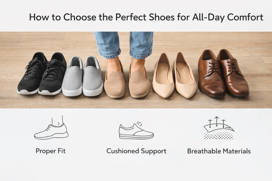 How to Choose the Perfect Shoes for All-Day Comfort