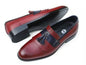 Men's Shoes Handmade Leather Red and Blue Tassel Formal Casual Loafer Shoe