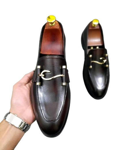 Men's Shoes Handmade Leather Moccasin Loafers Formal Casual Wear