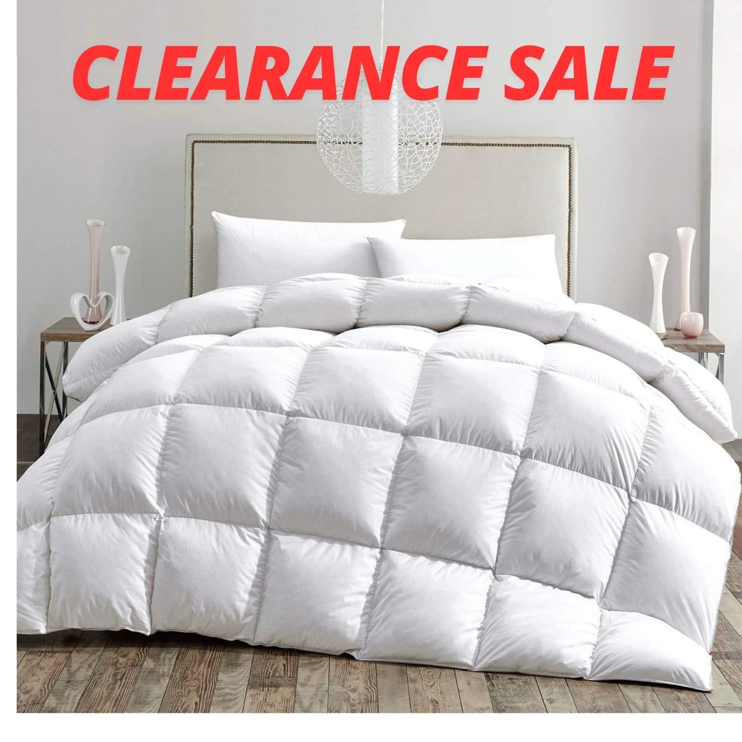 Hotel Quality 13.5 Tog Duvet Quilted Microfibre 10% Extra Fill Box Stitch Single