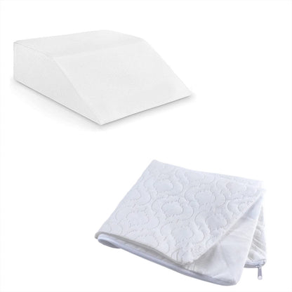 Leg Elevation Foam Wedge Pillow Leg Knee Hip & Lower Back Pain Injury Recovery