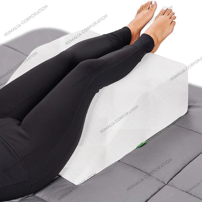 Leg Wedge Elevation Pillow Blood Circulation Inflatable Comfort Leg Reduce Swell
