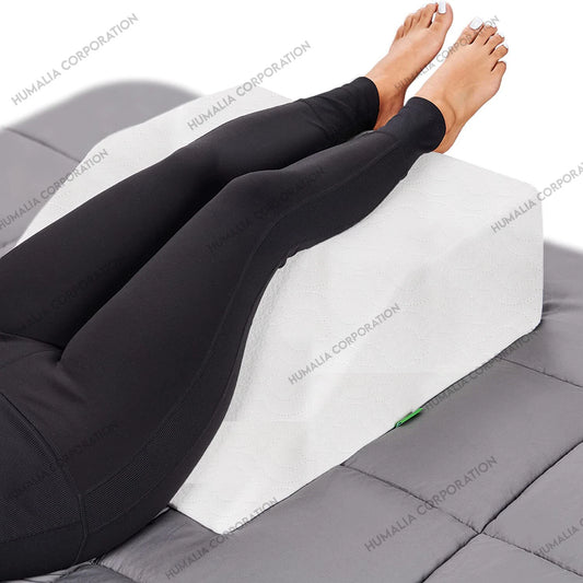 Leg Wedge Elevation Pillow Blood Circulation Inflatable Comfort Leg Reduce Swell
