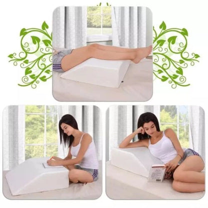 Leg Wedge Elevation Pillow Blood Circulation Inflatable Comfort Leg Reduce Swell